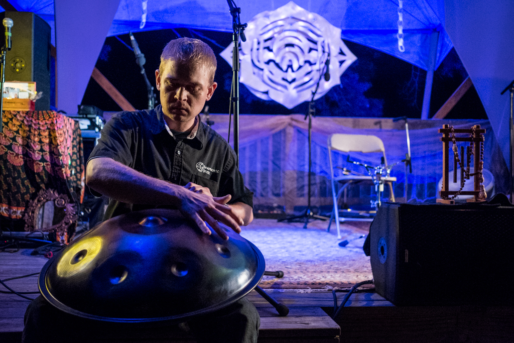 Sean Playing Handpan Sean Playing Handpan